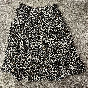 TORRID LEOPARD SKIRT